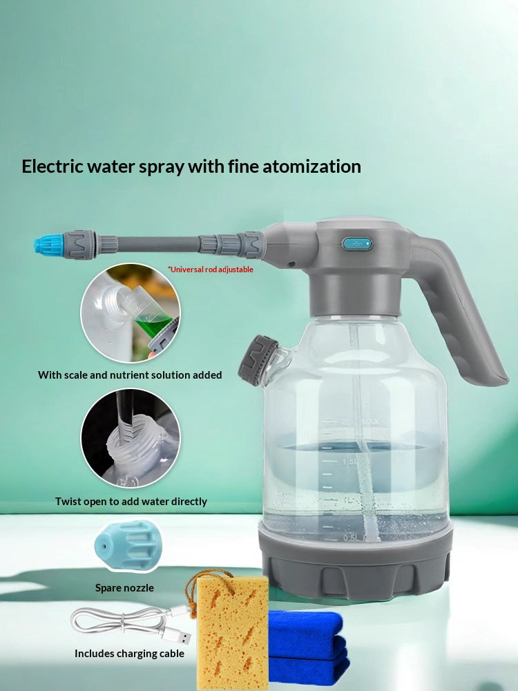 3L Plastic Electric Pressure Sprayer Watering Can