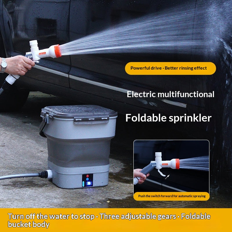 12-Liter Foldable Electric Garden Sprayer Shower (Plastic)