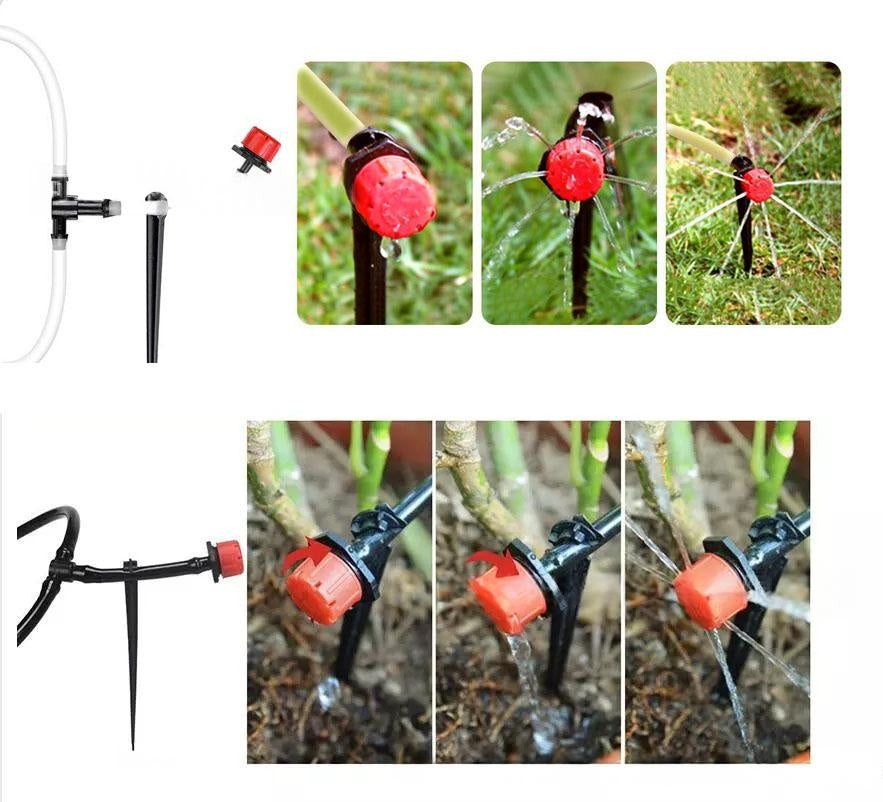 DIY Watering Kit for Garden & Balcony Vegetable Planting (Plastic)
