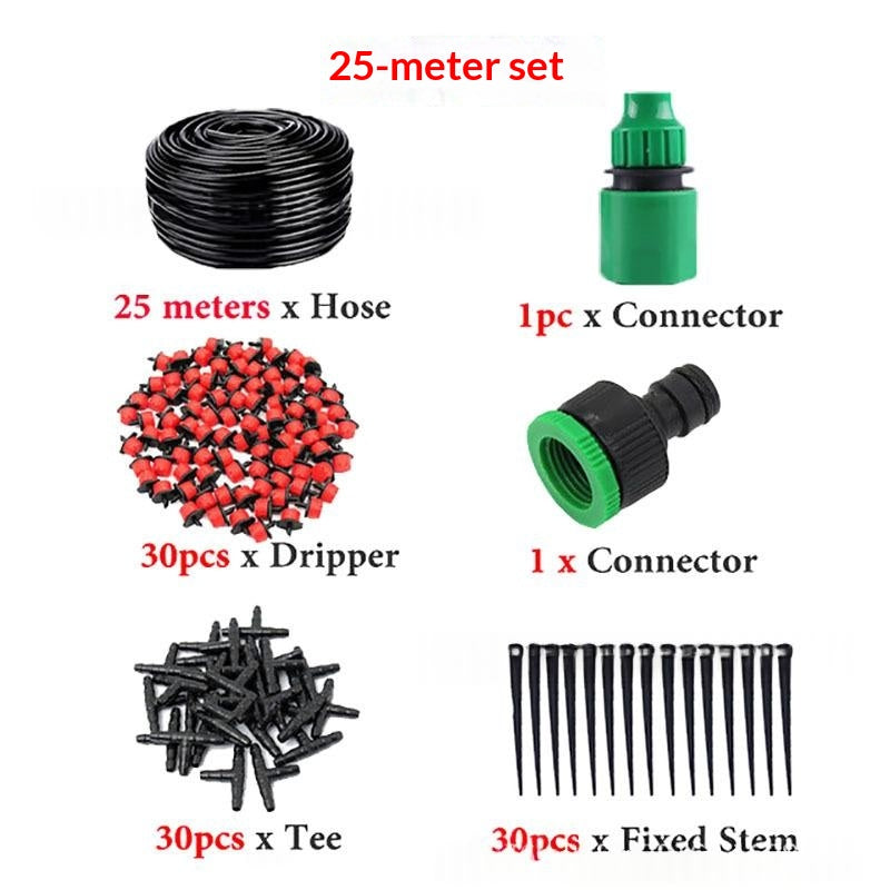 DIY Watering Kit for Garden & Balcony Vegetable Planting (Plastic)