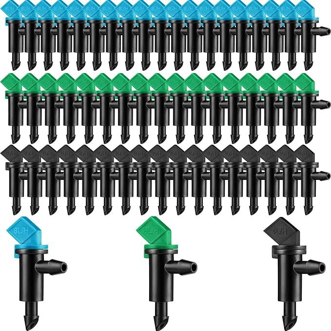 Plastic Drip Irrigation Drippers (Detachable, Washable)