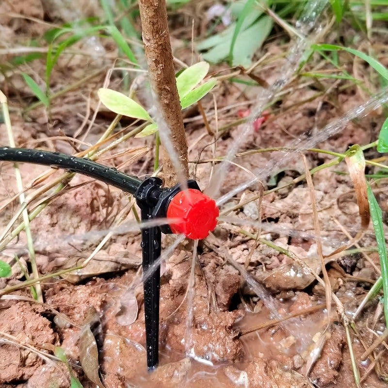 Automatic Drip Irrigation Planter Kit with 8 Adjustable Drippers