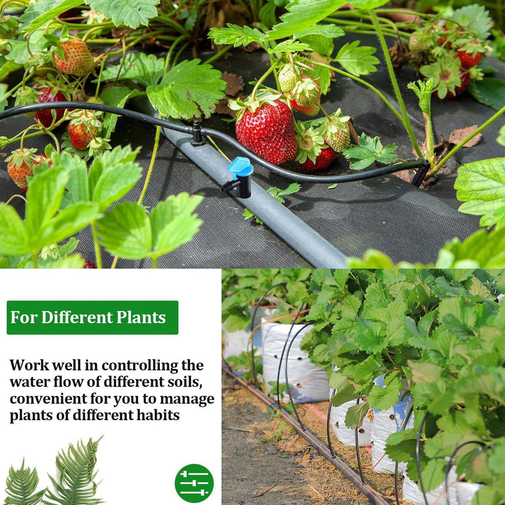 Plastic Drip Irrigation Drippers (Detachable, Washable)