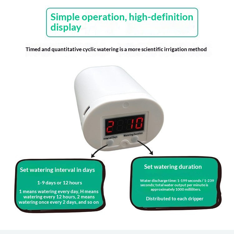 Smart Automatic Watering Machine (Plastic)