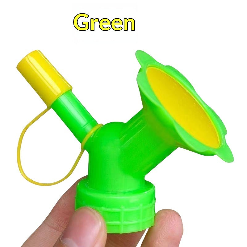 2-in-1 Plastic Watering Sprinkler Nozzle for Garden Flowers