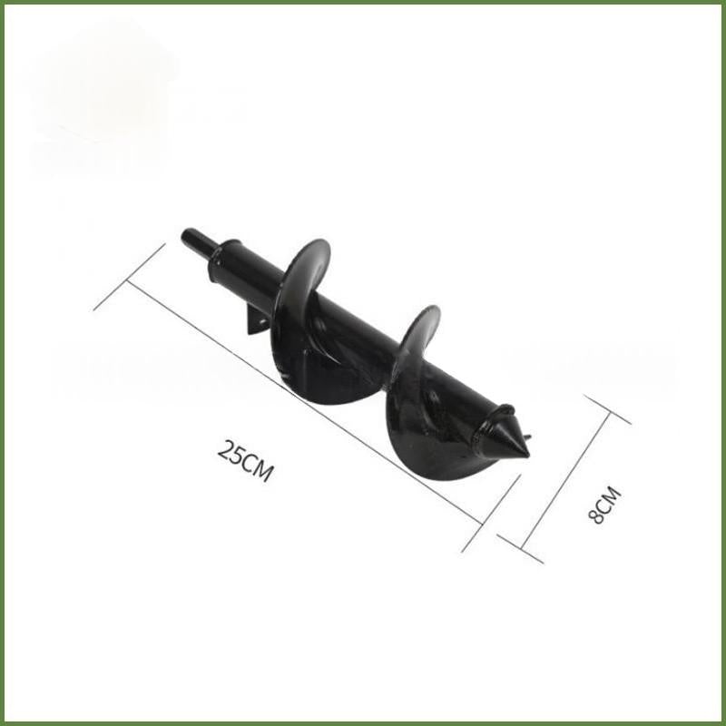 Garden Soil-Aerating Auger Twist Drill Bit (Metal)
