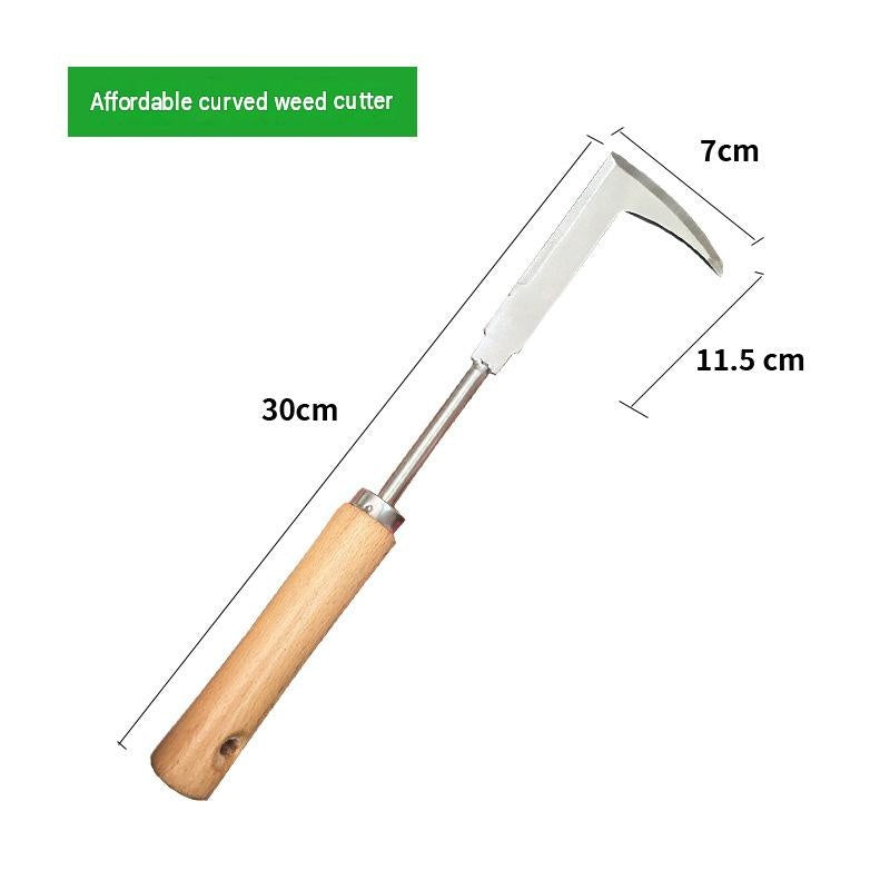 Handheld Weeding Knife Tool for Pulling Weeds by the Roots