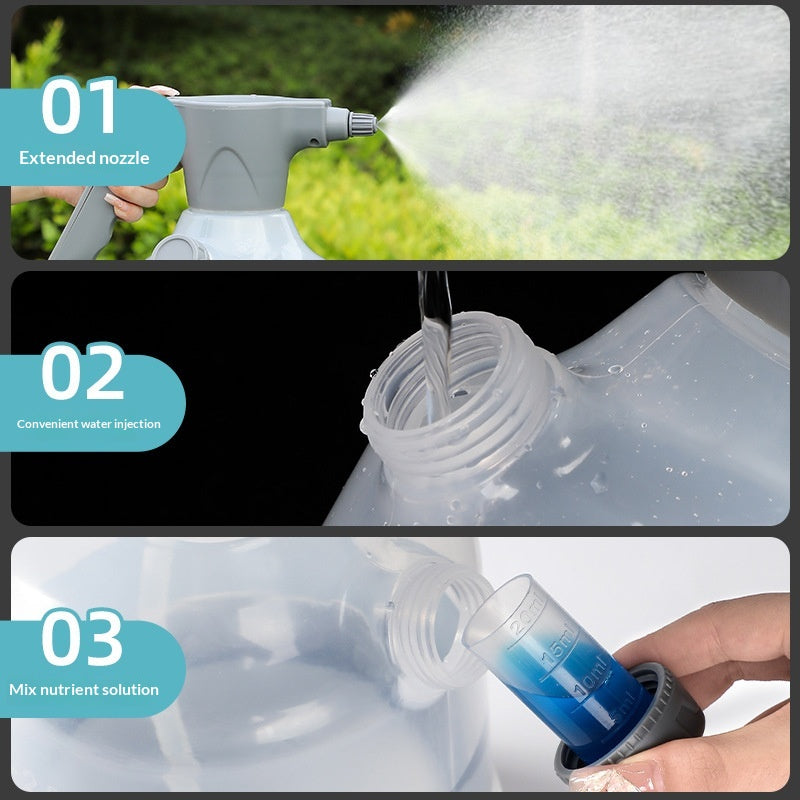 3L Plastic Electric Pressure Sprayer Watering Can