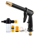 High-Pressure Car Wash Water Gun Set with Telescopic Hose Nozzle