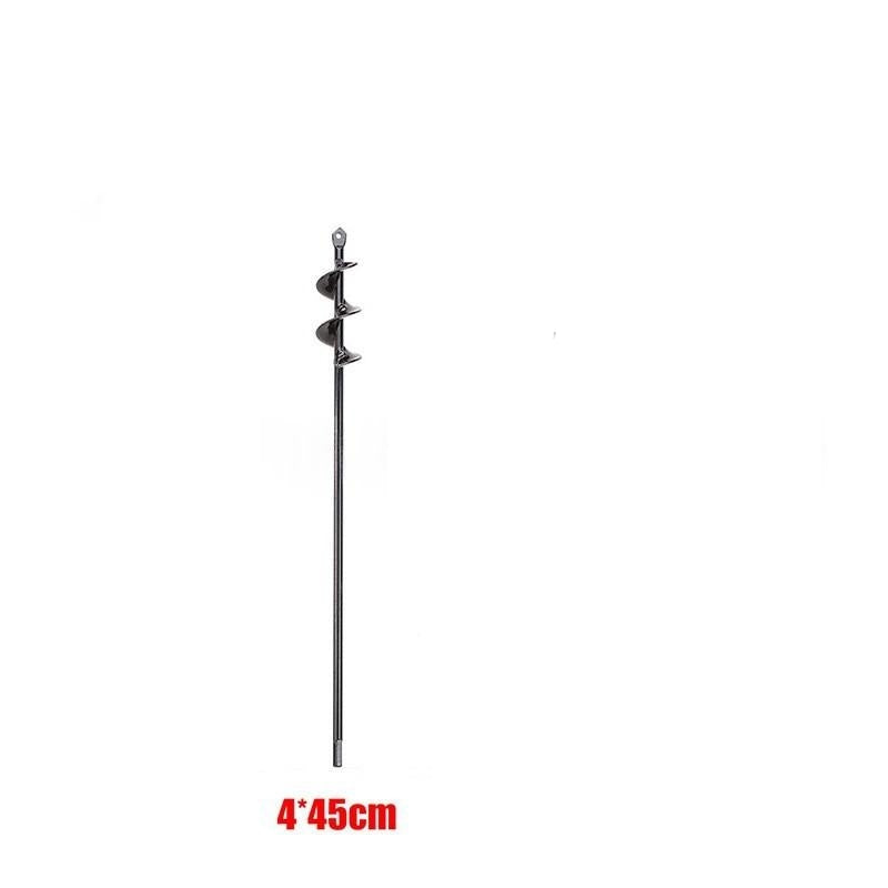 Garden Soil-Aerating Auger Twist Drill Bit (Metal)