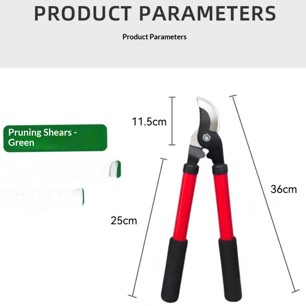 High-Reach Fruit Tree Branch Pruning Shears