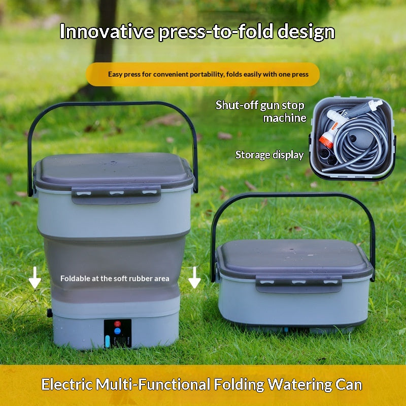 12-Liter Foldable Electric Garden Sprayer Shower (Plastic)