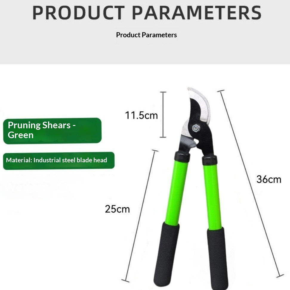 High-Reach Fruit Tree Branch Pruning Shears