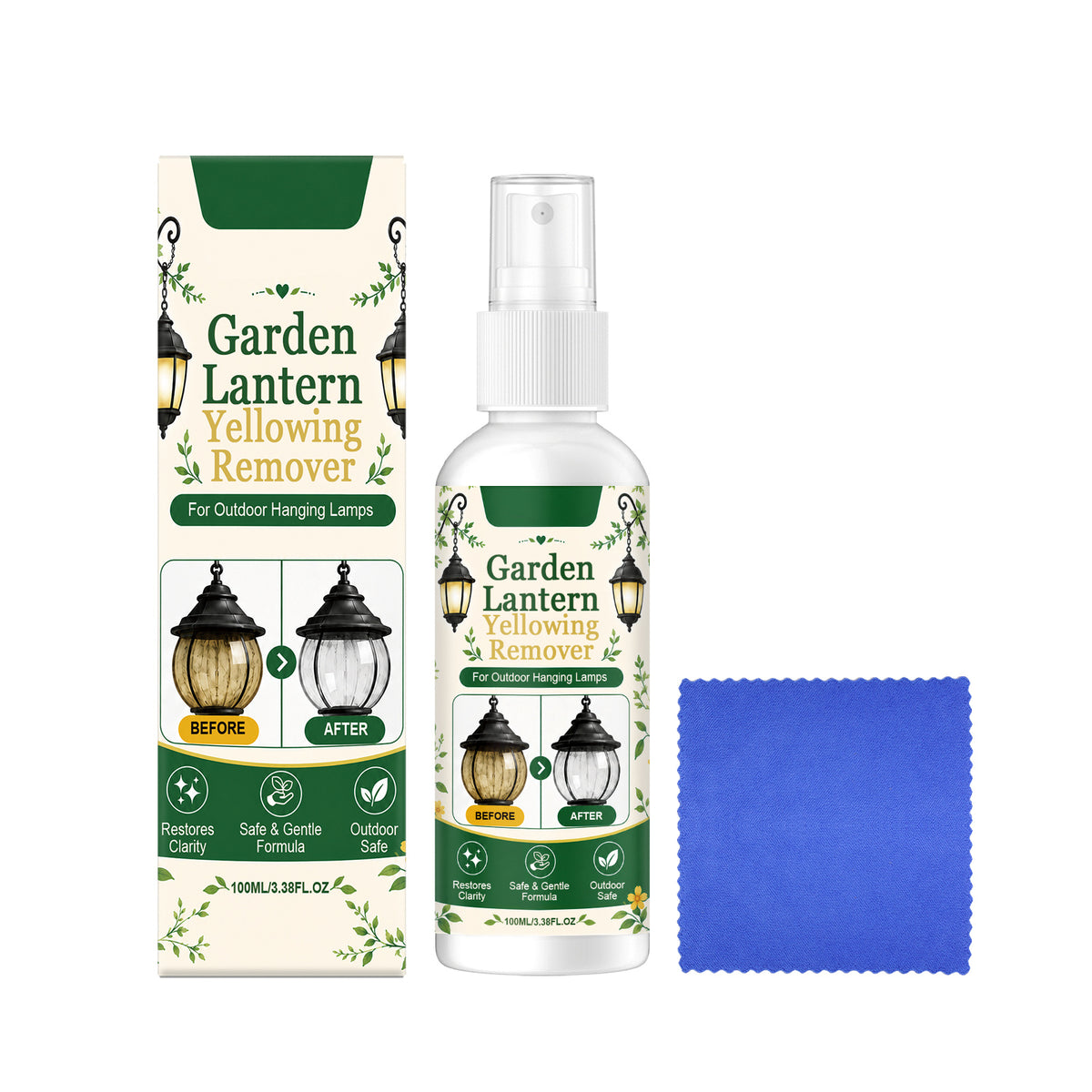 Garden Lantern Yellowing Remover (100 mL)